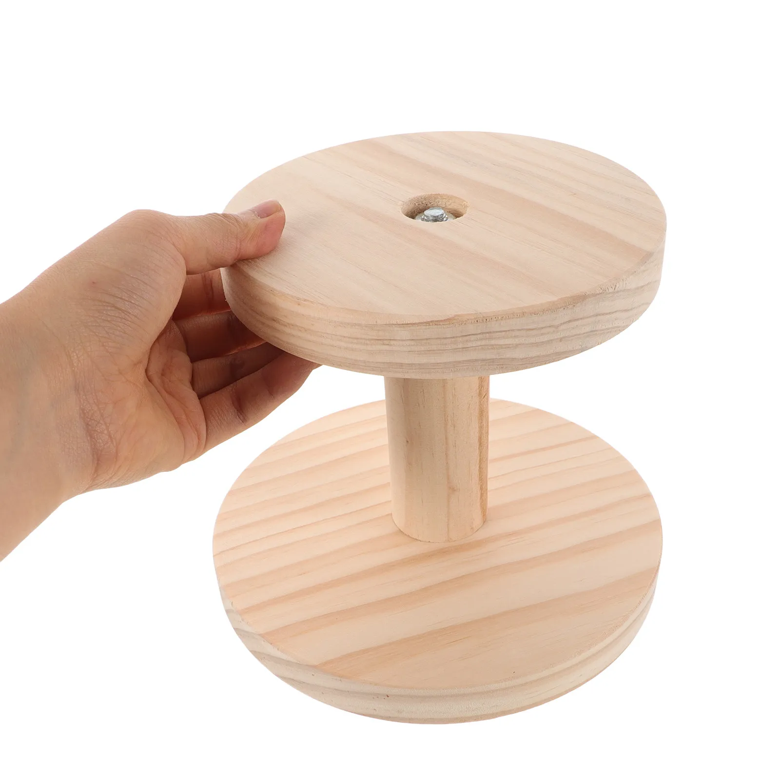 

Деревянная круглая портативная мини-доска для глажки и отпаривания одежды, с утолщенным основанием, для дома, общежития, столешницы, бытовая