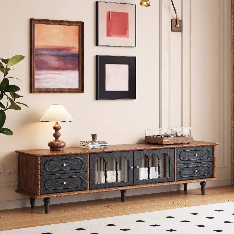 Classic Universal Tv Cabinet Natural Minimalist Showcase Unique Tv Cabinet Space Saving Quality Muebles De Sala Furniture Home