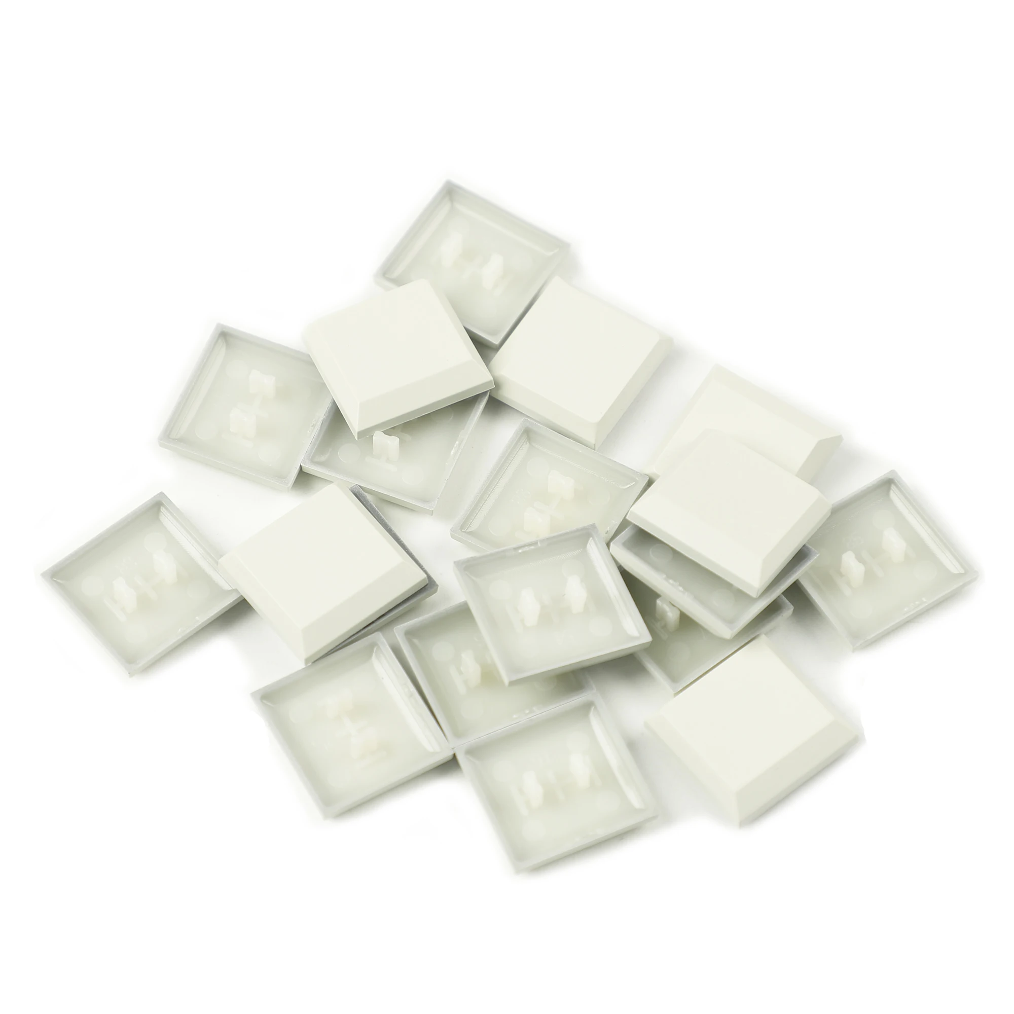 Kailh Choc Low Profile Keycaps for 1350 Chocolate Switch Translucent White Black Mechanical Key Cap