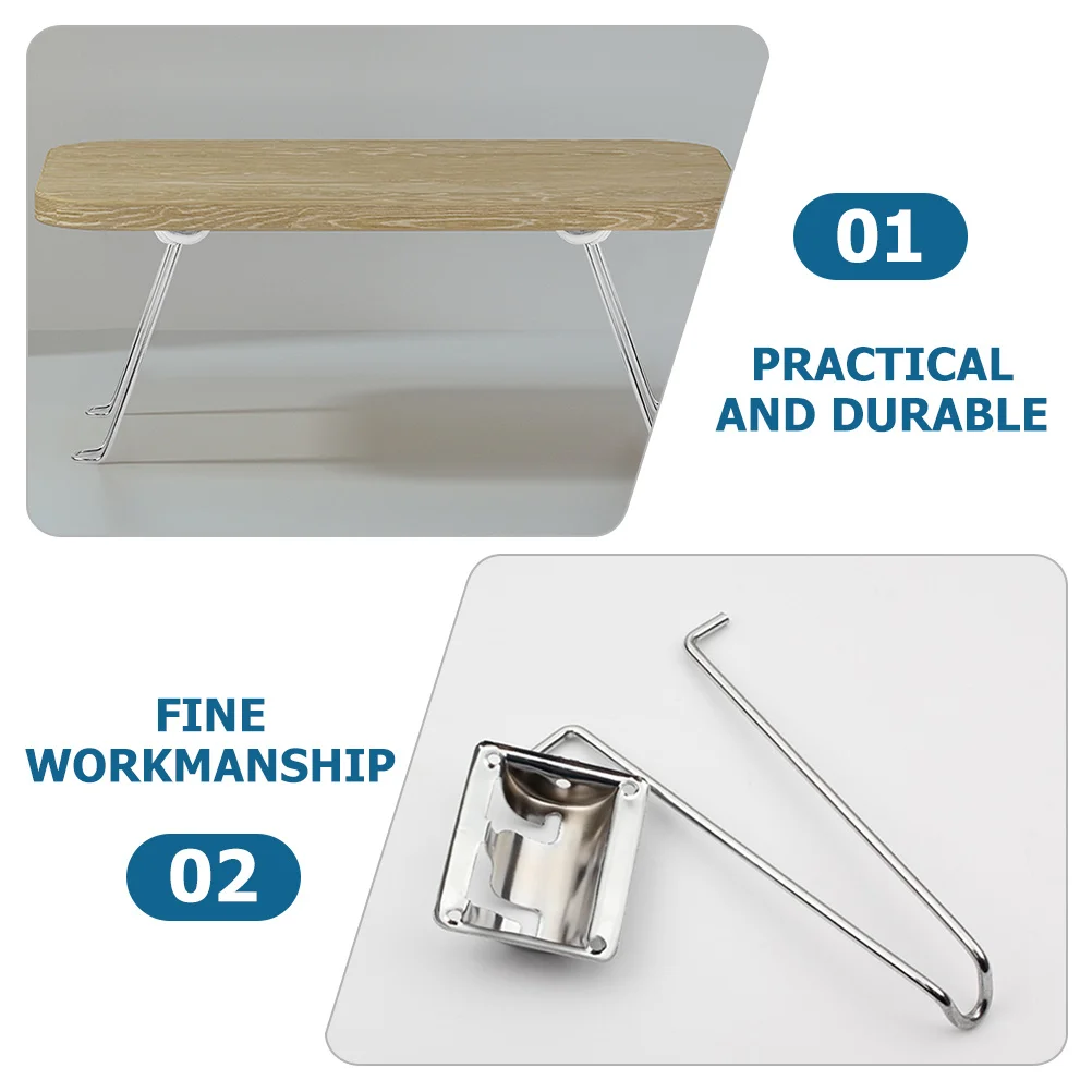 2 stuks opvouwbare haarspeldpoten metalen klaptafelpoten voor salontafel nachtkastje computer bureau opvouwbare haarspeldpoot