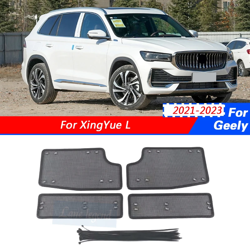 

Front Grille Net Protection For Geely MONJARO KX11 Manjaro XingYue L 2021-2023 Stainless Steel Insect Screening Mesh Cover