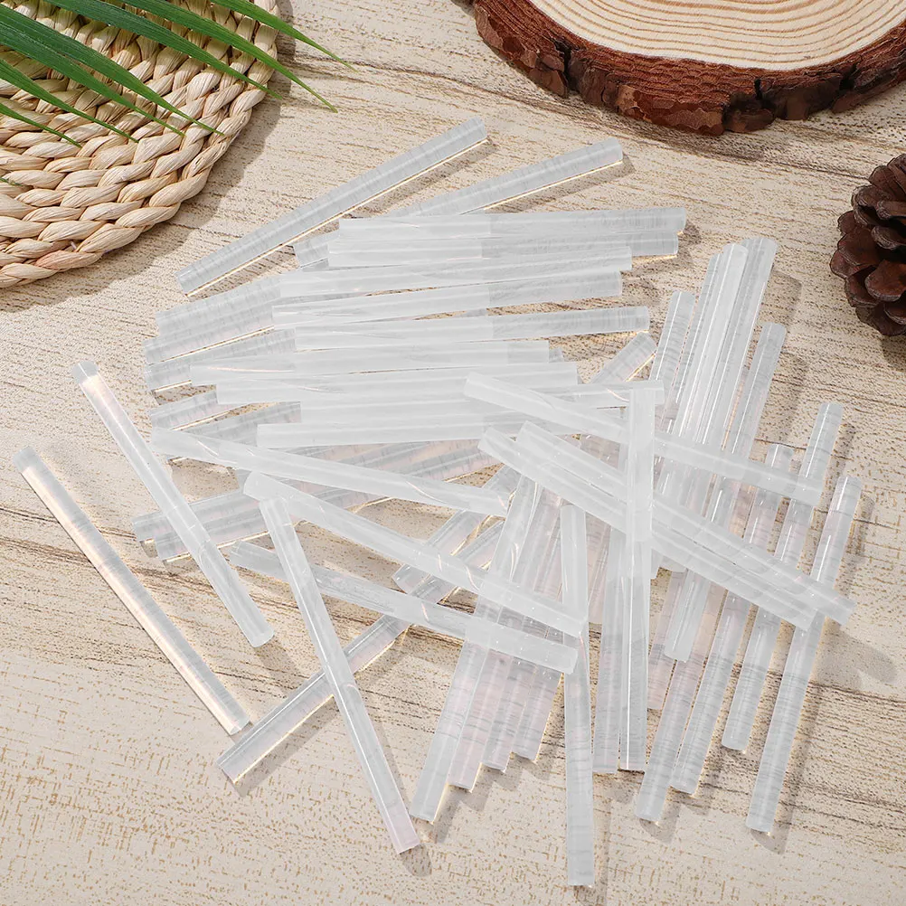

150pcs Clear Hot Glue Sticks 11.2Mm X 100Mm Strong Adhesive For Diy Crafts Repair Tools Hot Melt Glue Rods Bulk Handicrafts