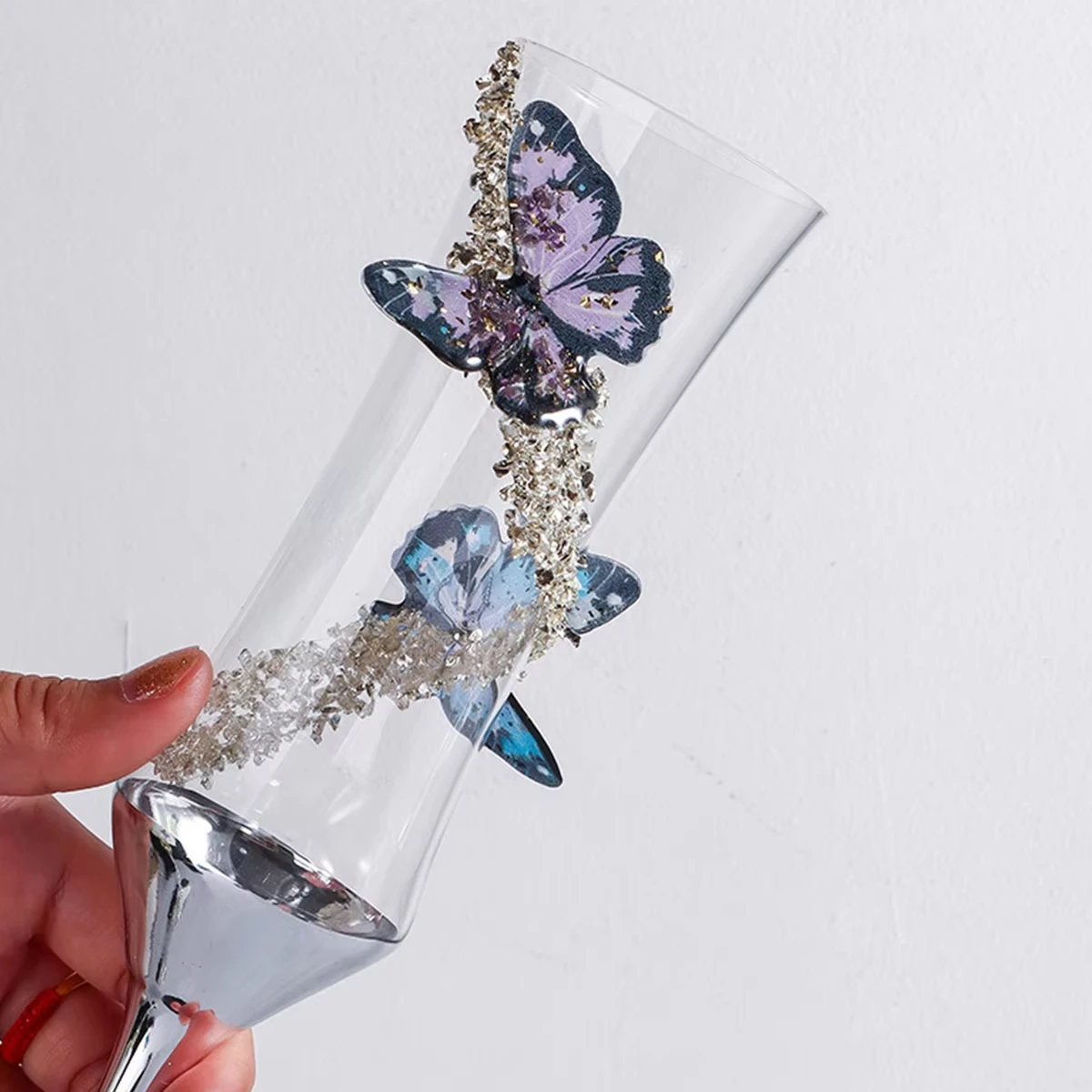 Kelebek Şampanya Kadehi Elektr - Champagne Flute Pair incelemesi ve fiyatı