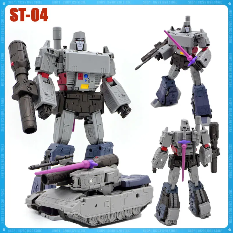 

18 СМ В НАЛИЧИИ Новая трансформация ST-04 ST04 Megatank KO SS Серия Фигурка Модель Коллекция игрушек в подарок