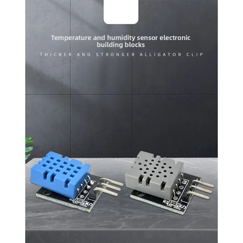 Single-Bus Digital Temperature and Humidity Sensor DHT11 Module, Electronic Building Block