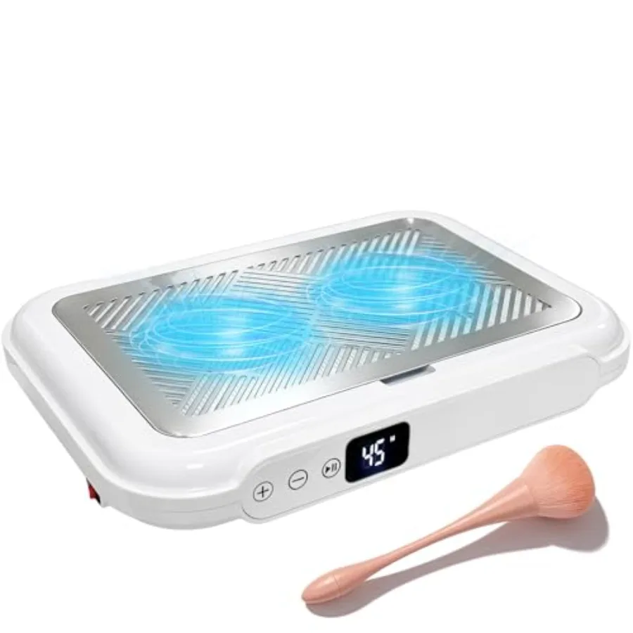 

170W Nail Dust Collector 1700Pa Dual Turbo Professional Vacuum with HEPA Filter for Nail Salon and Home Studios 3 Adjustable Sp