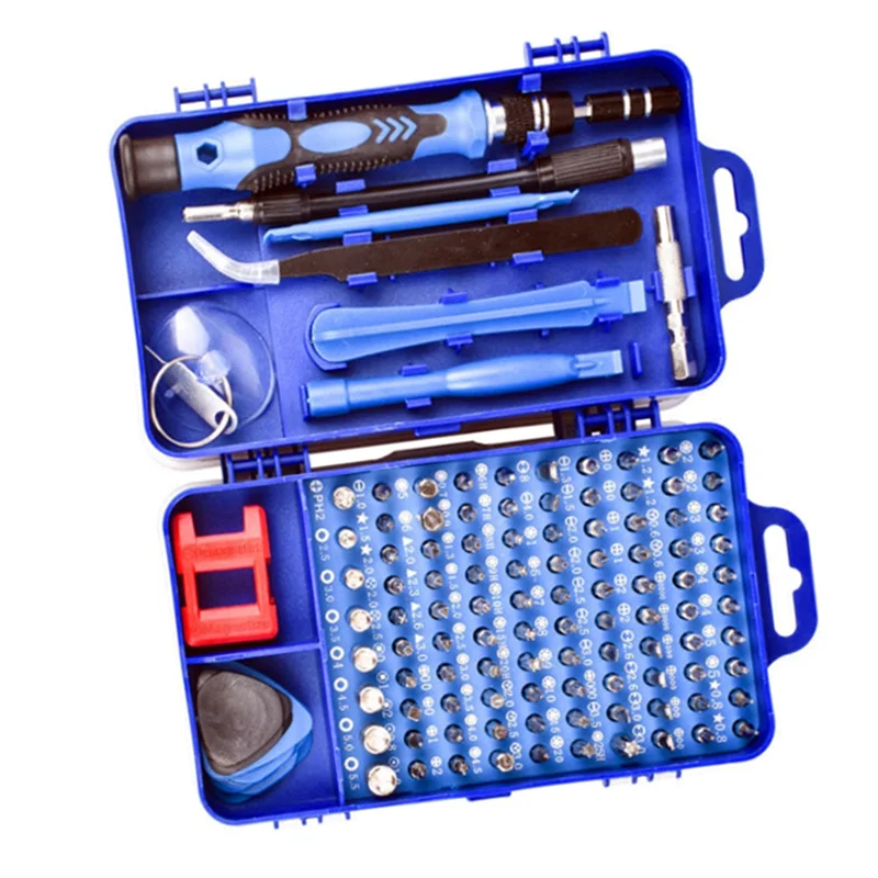 

ABNO-Comprehensive 115-Piece Precision Screwdriver Set For All Electronics And Phone Repairs - Professional PC And Laptop Tools