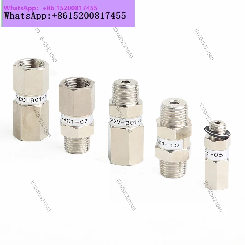 Vacuum chuck logic valve ZP2V-A5/A8-B5/B6/B01-03 05 07 10 One-way safety check valve
