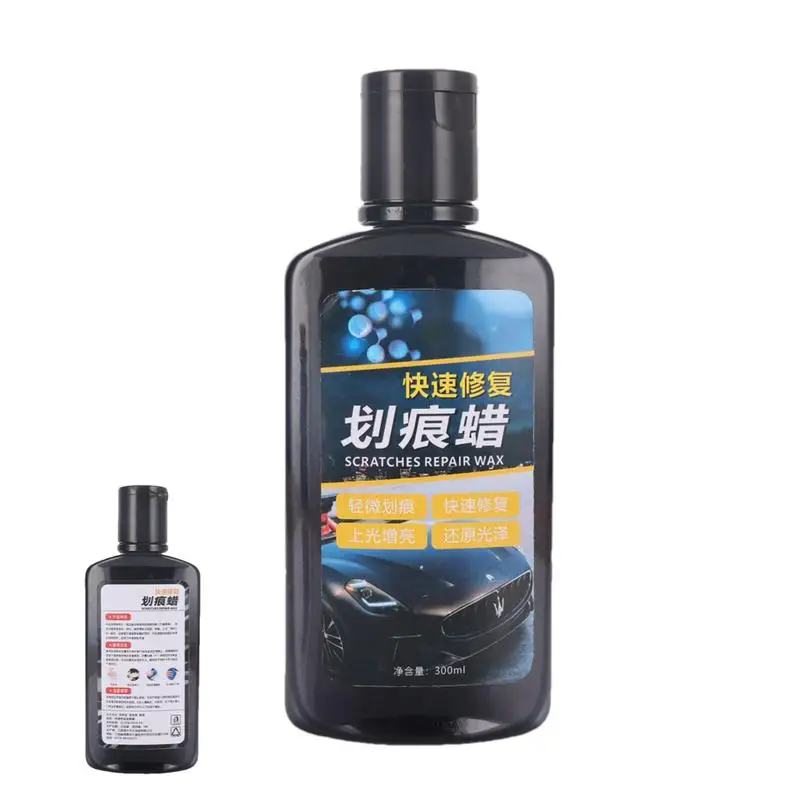 Car Scratch Removal Paste 300ml Auto Detailing Wax Car Polish Car Cleaner Vehicle Care Wax For Slight Scratches