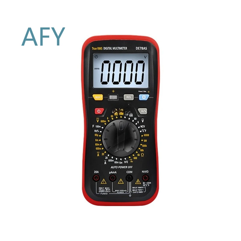 78AS Multimeter for Electricians Digital Portable High Precision Universal Tester for Maintenance Anti Burn Intelligent