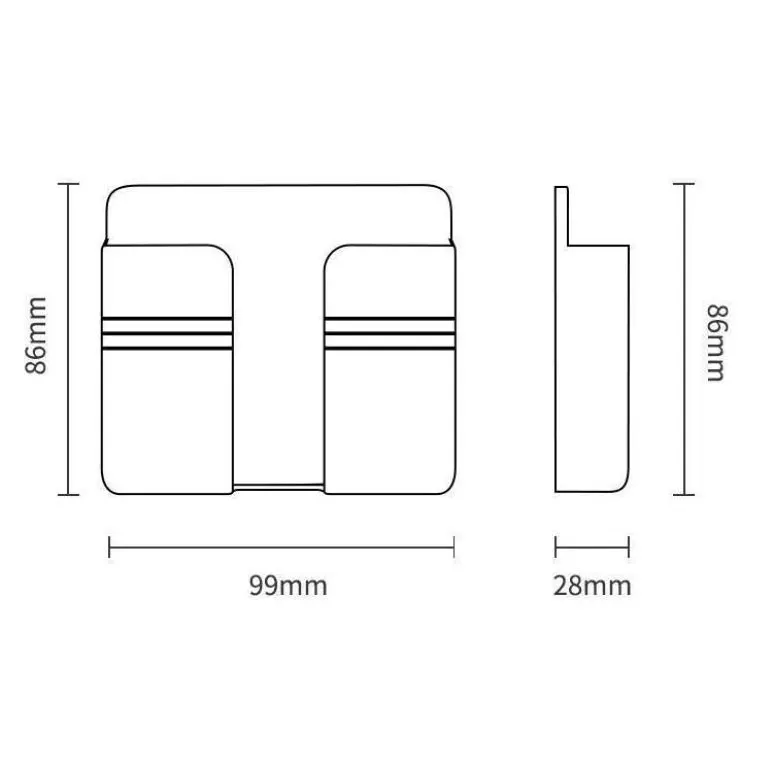 Für Huawei Iphone Xiaomi Handy Wand Halter Universal Handy Lade Haken Hängen Ständer Halterung Haken Lade Dock – Detail 4
