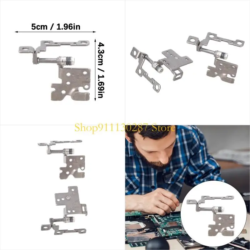 

J1HC Metal Hinge For E15 Gen 2 E15 Gen 3 E15 Gen 4 Laptop Screen for Reliable Notebook Screen Stability And Smooth Opening