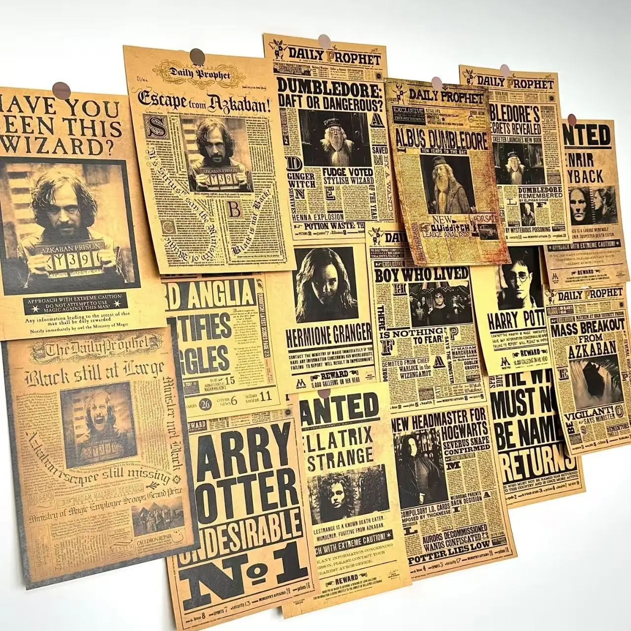 

Magic School Movie Peripheral Posters Cosplay Party Decorations Suitable for Indoors Bars Wall Stickers Creative Fun Gifts