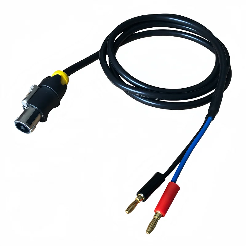 2m/5m Speakon (Male Connector) to Banana Plug Professional Speaker Cable, Stage/Professional Audio System Adapter Cable Line ​ Core Specifications: 2*2.5 Square Meters