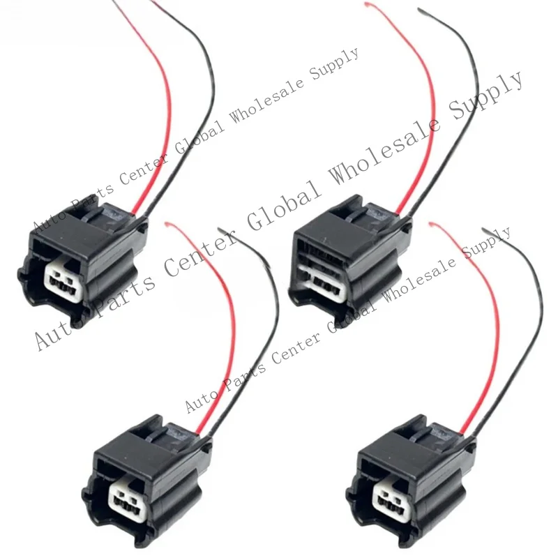 L+ 4pcs 2 Pins ABS Sensor Plug Repair Connector for For Nissan Qashqai X-Trail Juke