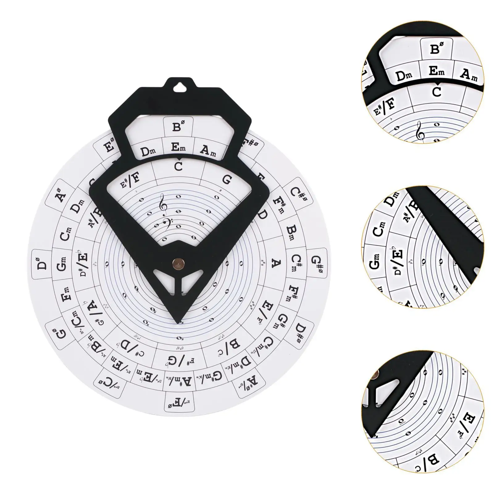 s Wheel Round Music Melody Tool Musical Educational Notes Violin Melody s Tool Circle of Fifths Wheel view 5
