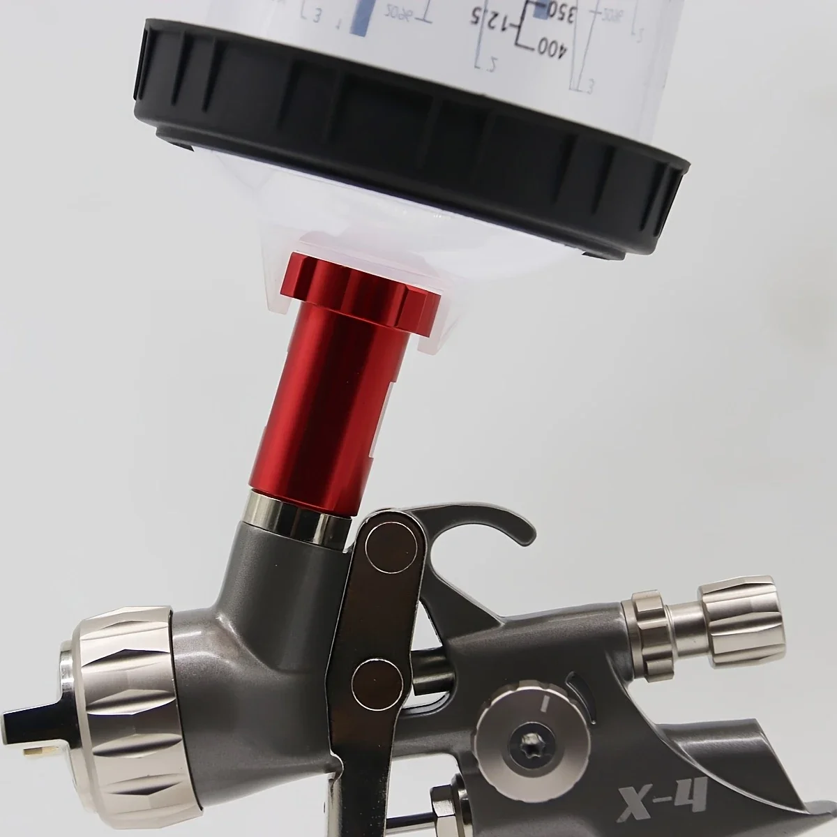 Spritzpistolen-Farbbecheradapter, waschfreies Design, intern 14mm/16mm, extern 16mm Gewinde, Farbwerkzeug-Zubehör – Detail 2