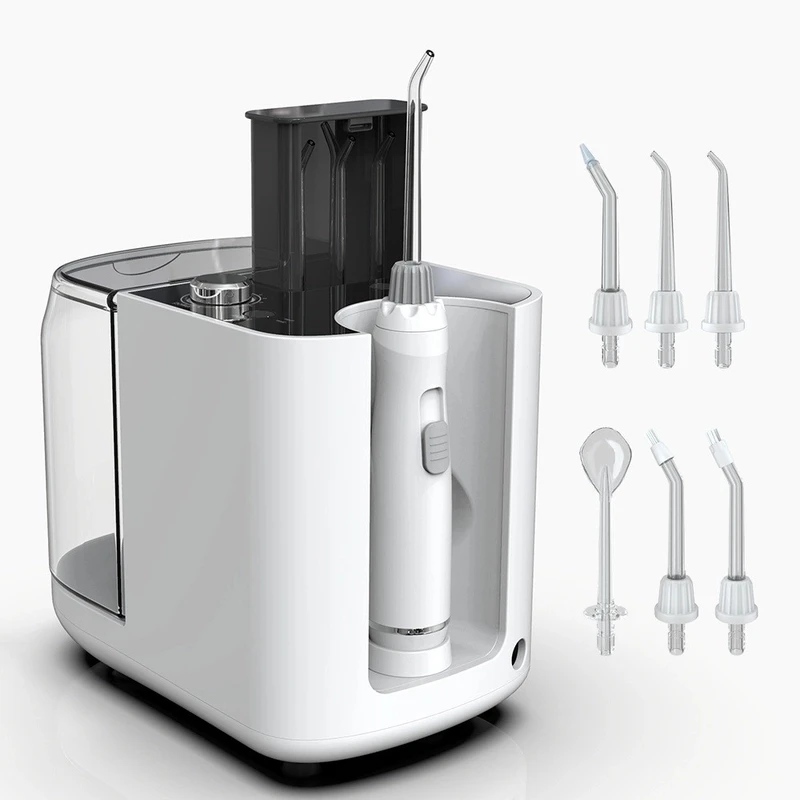 Factory Wholesale Desktop Water Flosser Rechargeable Cordless Oral Irrigator With 880ml Big Water tank