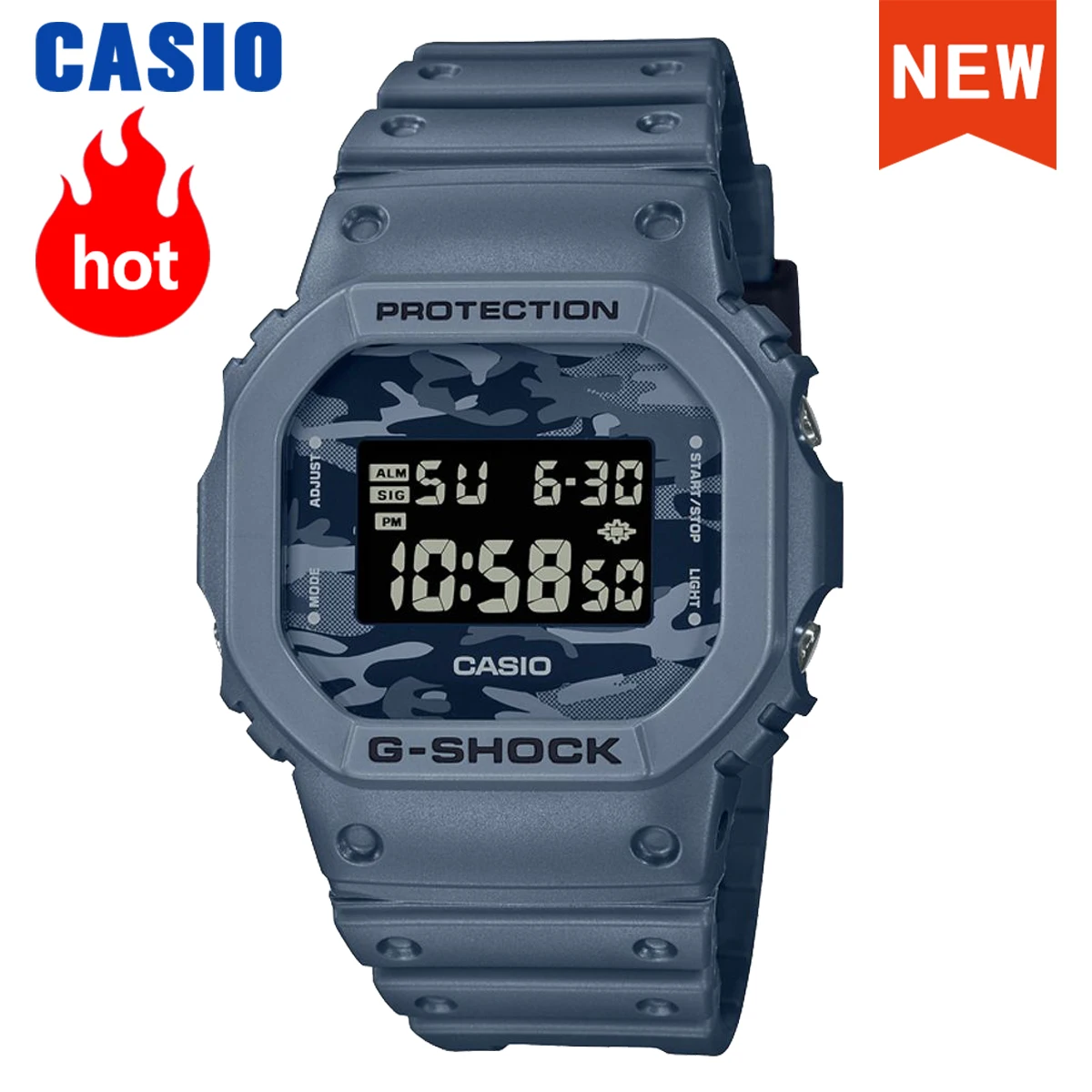 Casio watch men g shock top luxury set military 200m Waterproof quartz sport men watch masculino часы мужские DW-5600CA-2