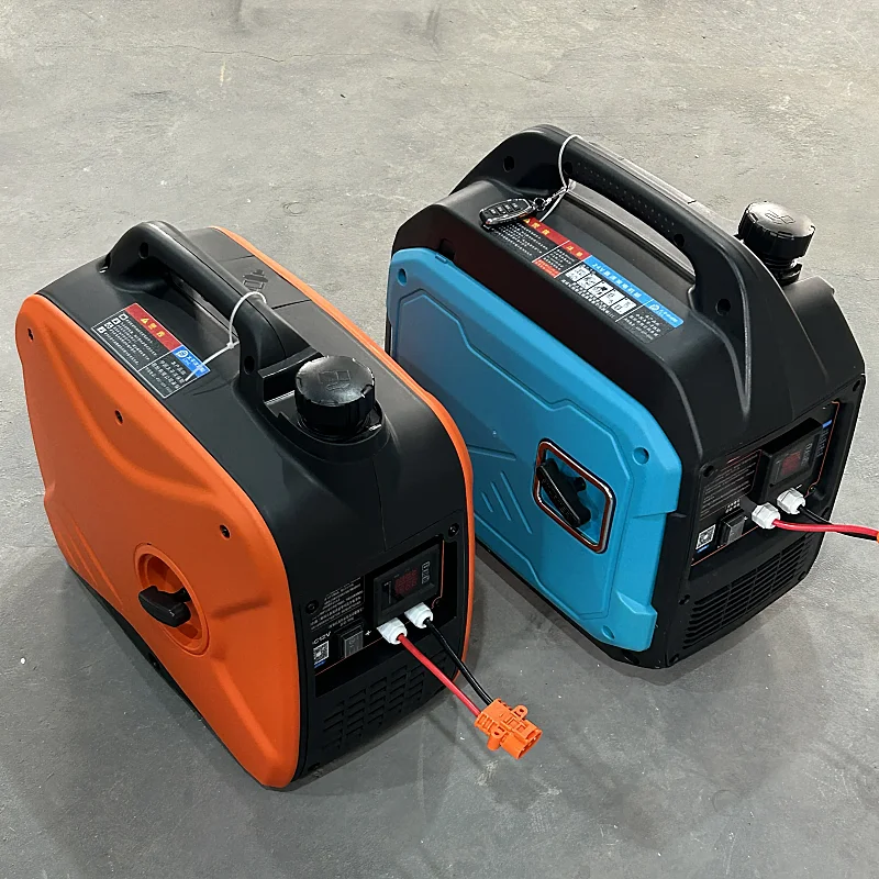 Portable & Soundproof Electric Recoil Start Silent Pure Sine Wave Petrol Inverter Generator For Car Truck Bus Camper