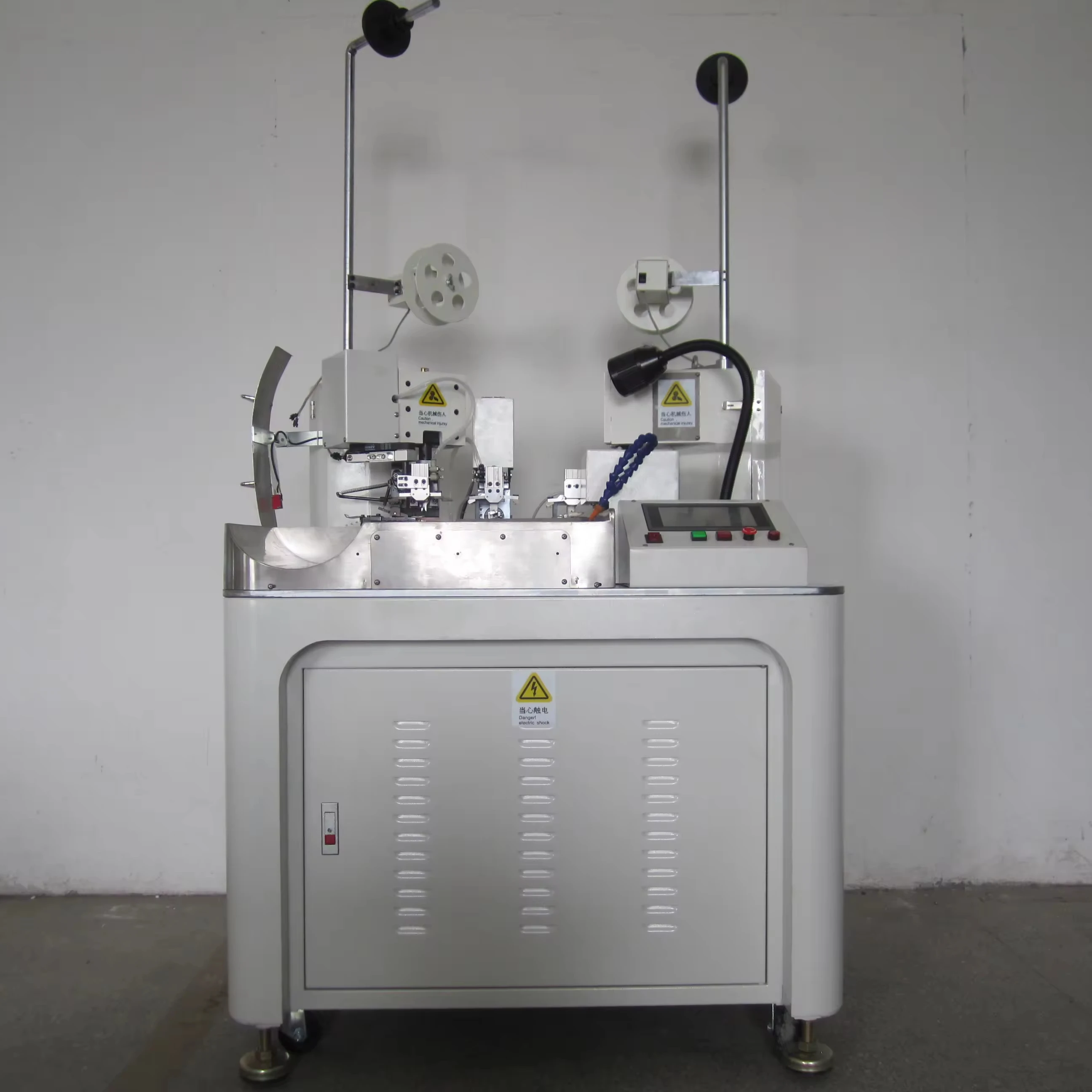 1.5T 2T 3T Custom Mute Semi Auto Cable Electric End Ferrules Press Horizontal Terminal Lug Crimping Machine