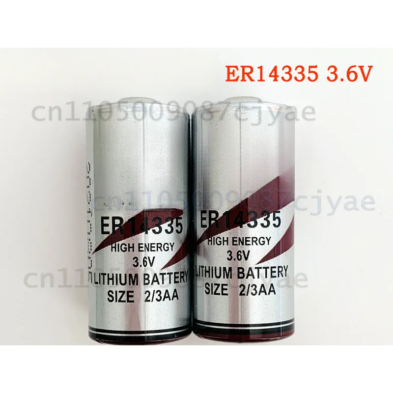 ER14335 2/3AA 3.6V Lithium Battery Pack For Smoke Detector H2S Detector Buoy Life Jacket