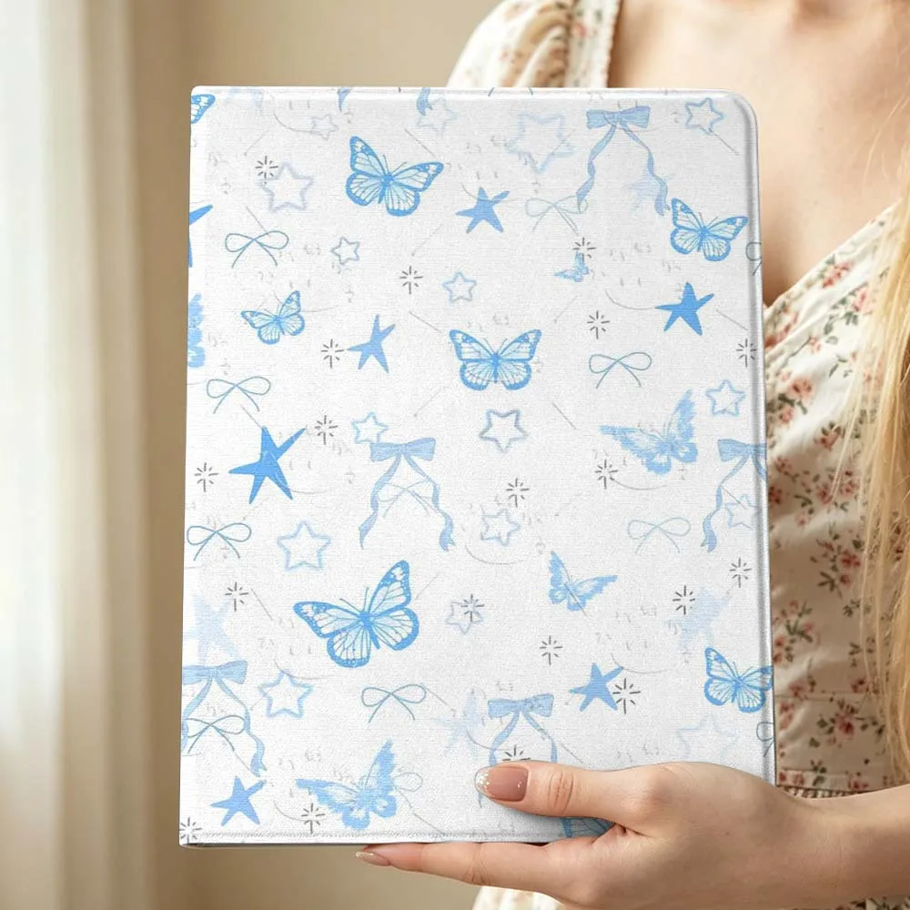 Blue Star Flower For Huawei MediaPad MatePad Honor Pro V6 9 V8 X9 12 X 13.3 SE 11 11.5 Inch Tablet Case Popular
