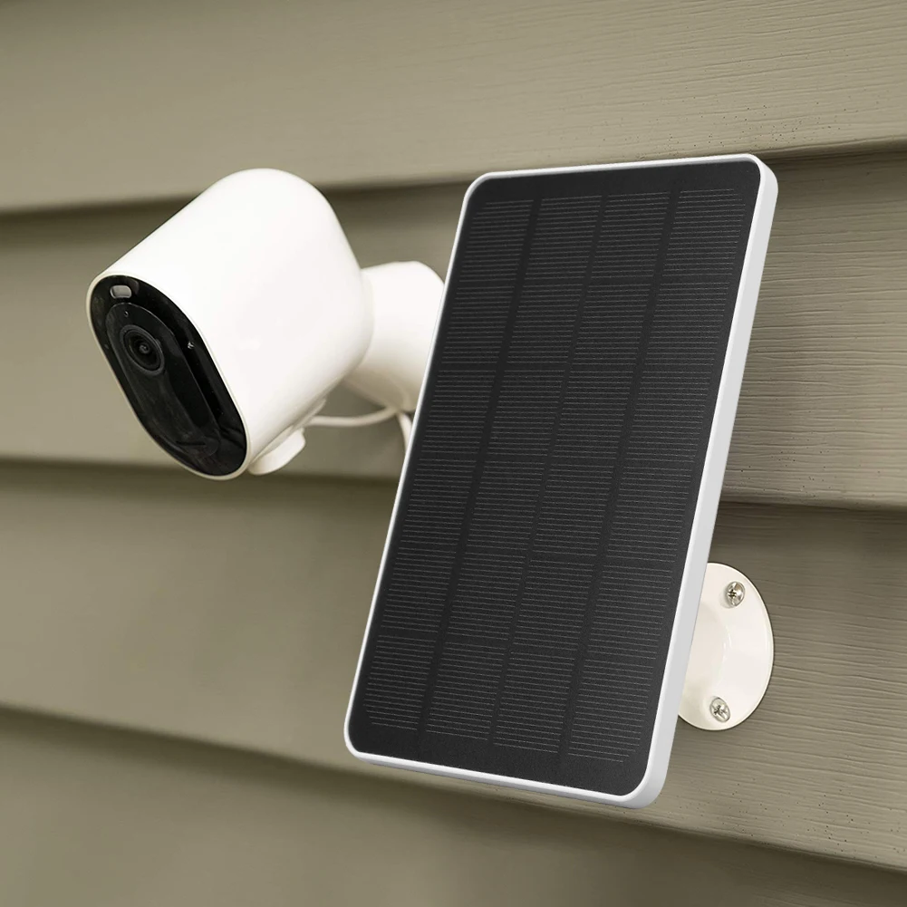 

4W/6W 5V Solar Battery Charger IP65 Weatherproof W/ 9.8ft Charging Cable for Arlo Pro 5S/4/3 Floodlight Security Camera