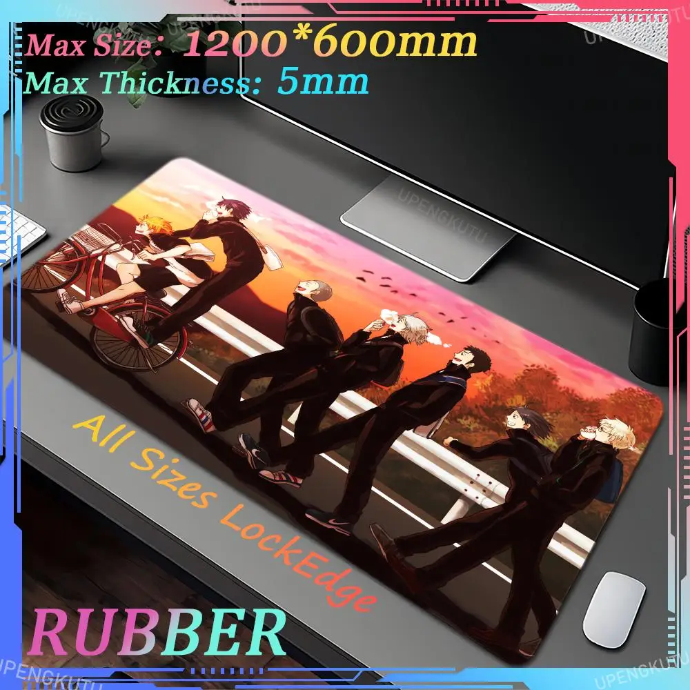 XXL Pc Gamer Non-slip Deskmat Mousepad Keyboard Rubber Game Wind breaker Mouse Pad Large Computer Mouse Pad Office Accessories