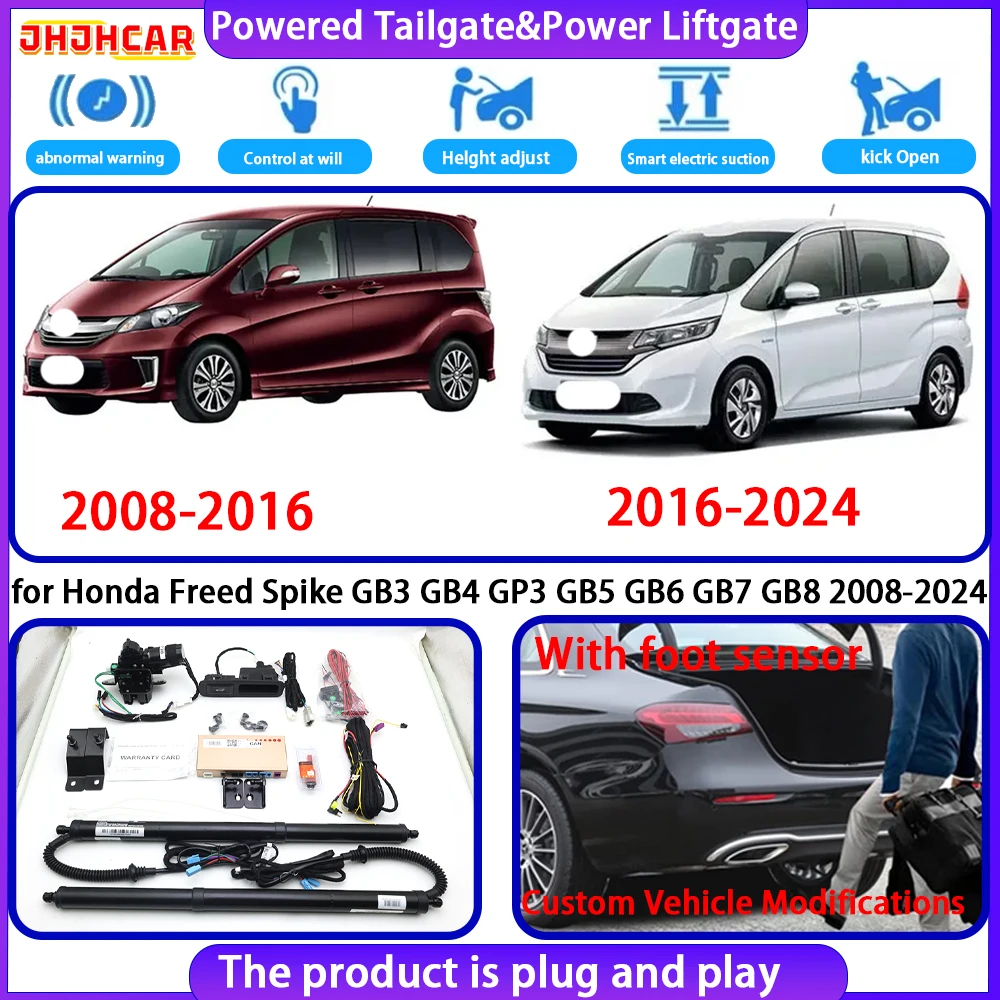 for Honda Freed Spike GB3 GB4 GP3 GB5 GB6 GB7 GB8 2008-2024 OEM Smart Electric Powered Tailgate Power Liftgate Tailgate System