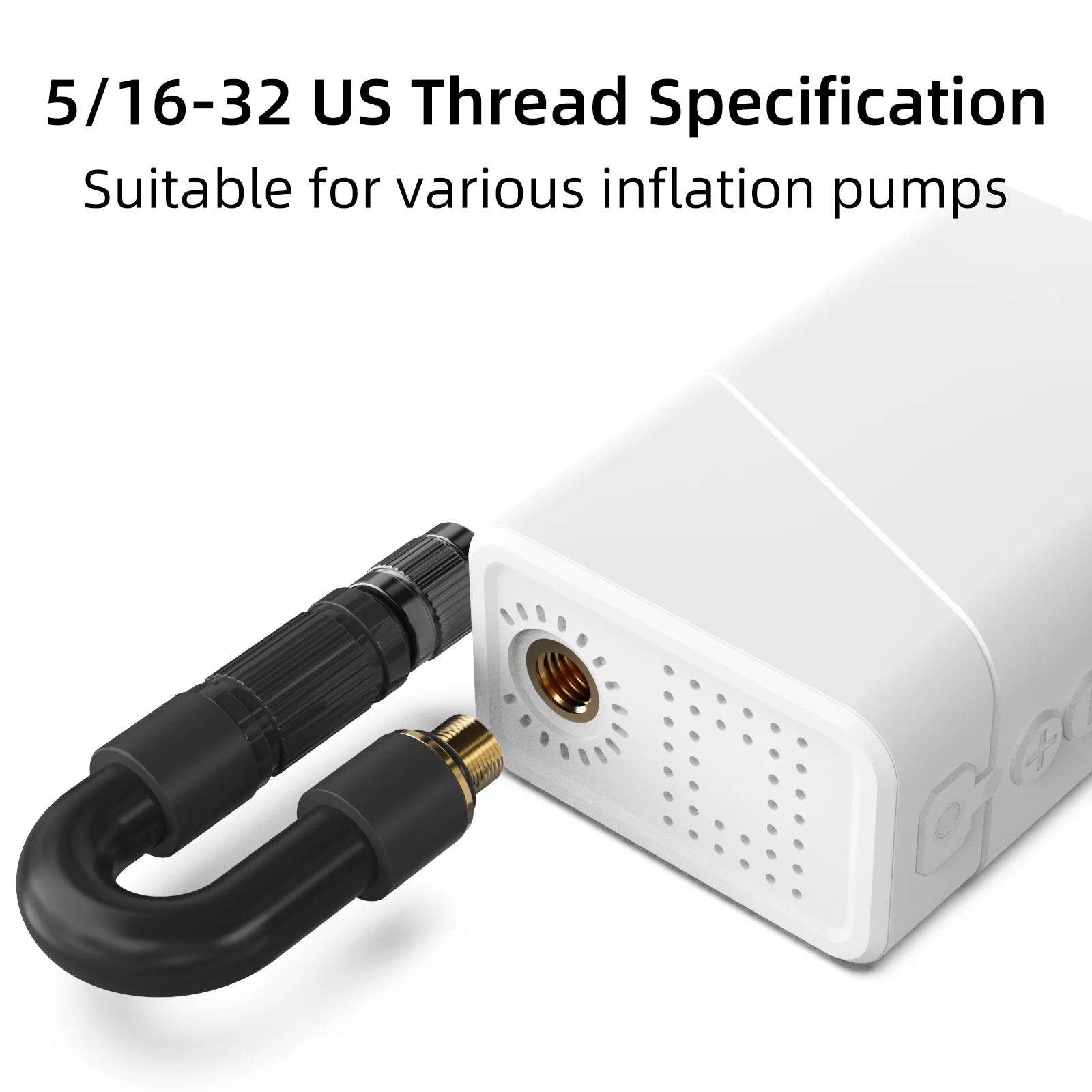 CYCLAMI 8mm Bicycle Air Pump Extension Tube Pump Bicycle Hose Air Pump Connector Bike Air Pump Tire Inflator Nozzles Accessories