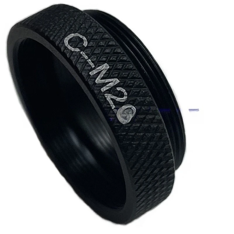 Olympus RMS to Mitutoyo M26 Adapter C-Mount Microscope Objective Converter Ring for M26 x 0.706 Thread Lens