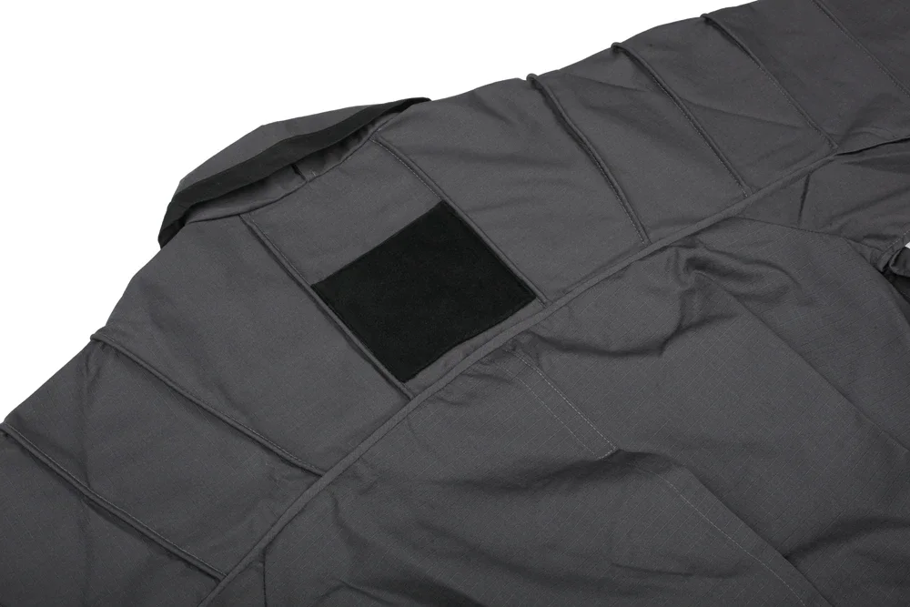 Chaqueta táctica Airsoft ripstop caza entreno bordado combate humo - imagen 3
