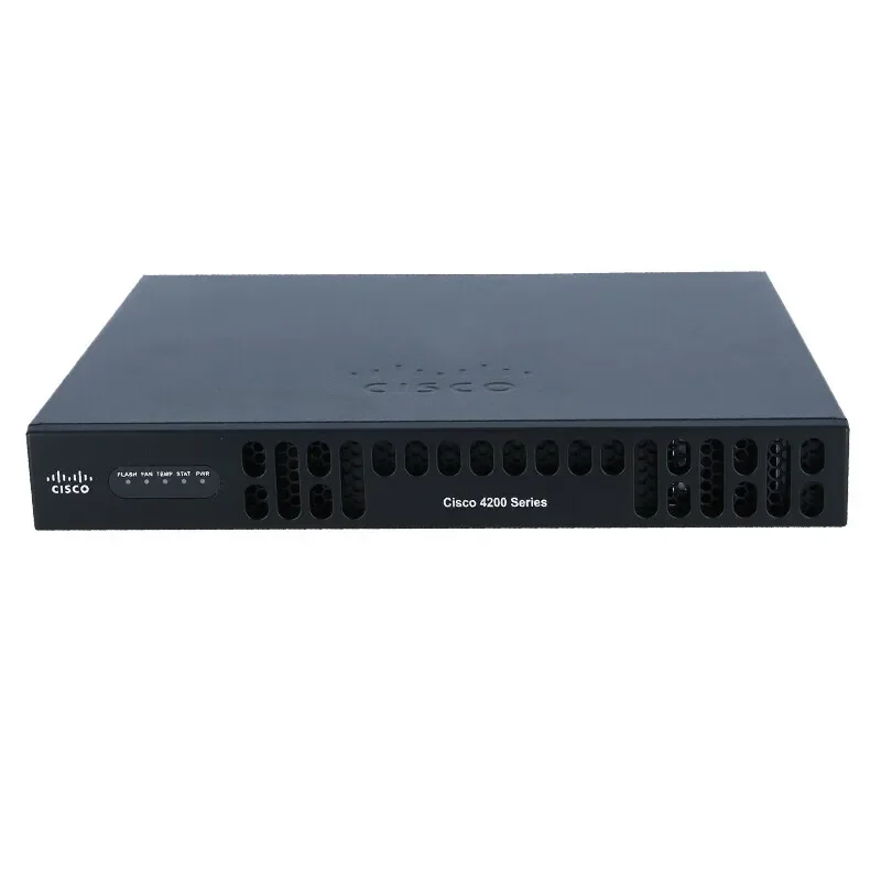 Ciscos Original Gigabit Network Multi-service Integrated Industrial Router POE Network Switch ISR4221/K9 In stock