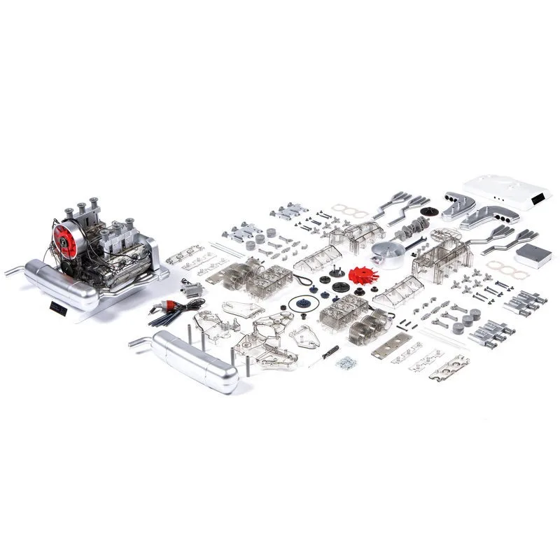 Engine 6-cylinder boxer engine model movable assembly high difficulty