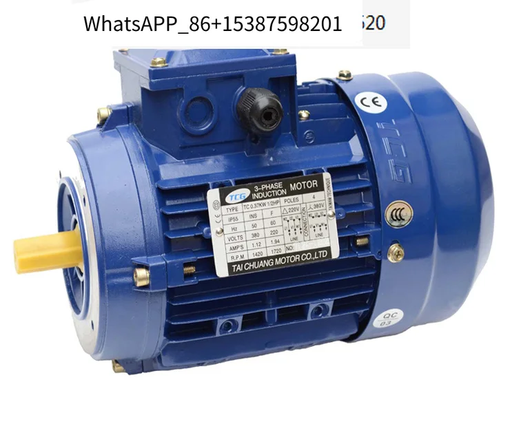 BC 0.75 Kw 1Hp AC Induction Motor 400v 1440 Rpm 750 Watt 1HP 4 Pole