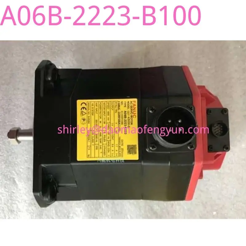 

Used A06B-2223-B100 Original disassembly servo motor motor