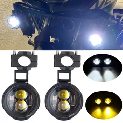 Motorcycle Headlight LED light Spotlight 100W LED Auxiliary Fog Light Assemblie Driving Lamp For Motorcycle Car Trucks SUVs ATV.