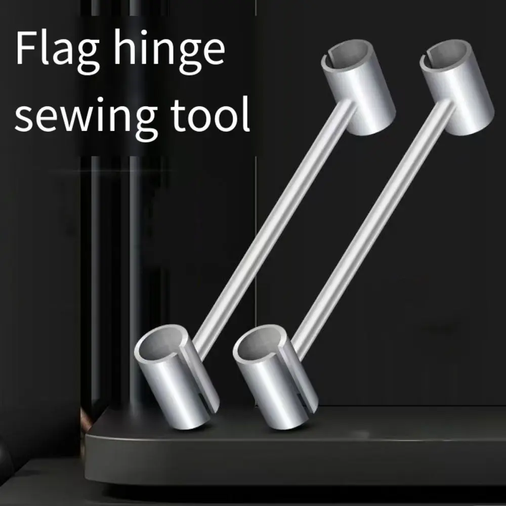 

High Temperature Resistance Door Seam Hinge Wrench Labor-Saving Rust-proof Door Flag Hinge Regulator Double Head Hand Tools