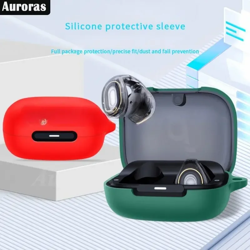 Liquid Silicone Case For Anker Soundcore C40i Case Wireless Headphone Protector Case For AnkeSoundcore C40i anker Protect Cover