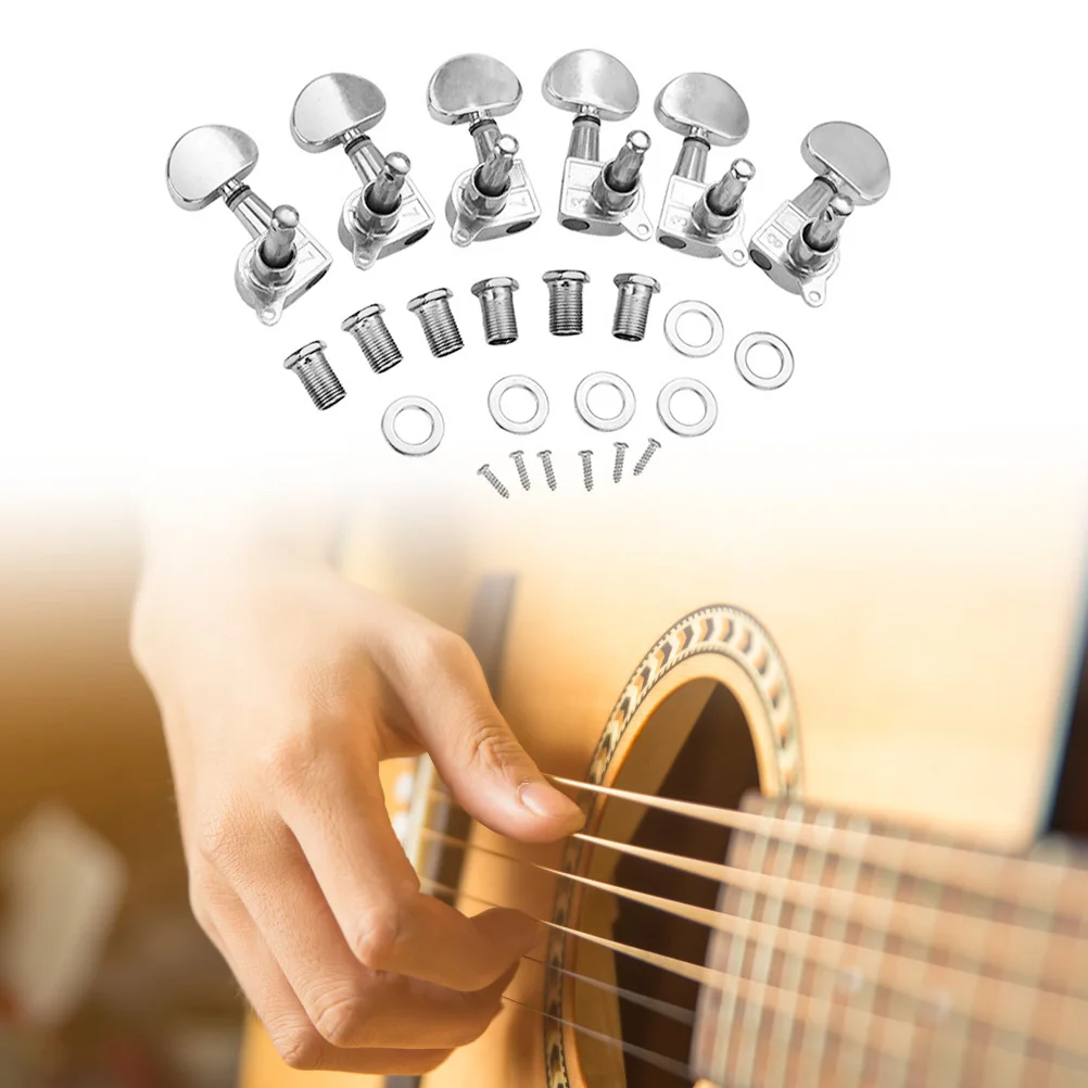 

Acoustic Guitar Tuners Electric Pegs for Bass Guitars Tuning Keys Machine Heads Ballad Seal
