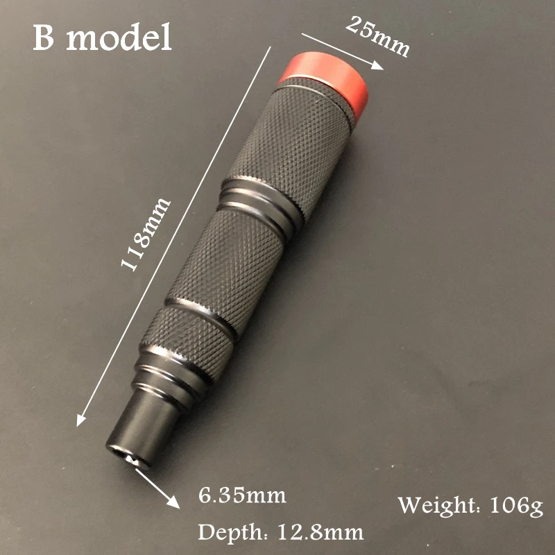 Quick Release 1/4 Inch Hex Shank 6.35mm Screwdriver Bit Holder Aluminum alloy DIY tool manual handle