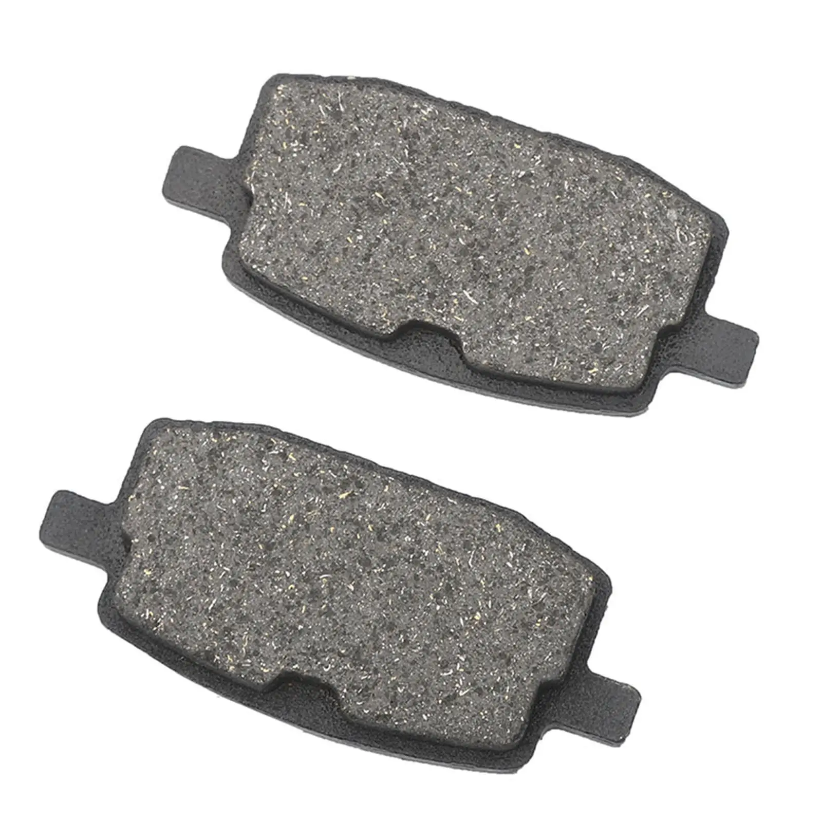 2Pcs Brake Pads Compact Professional Easy to Install Direct Replace Lightweight Sturdy Accessories Compatible for Gy6 50cc