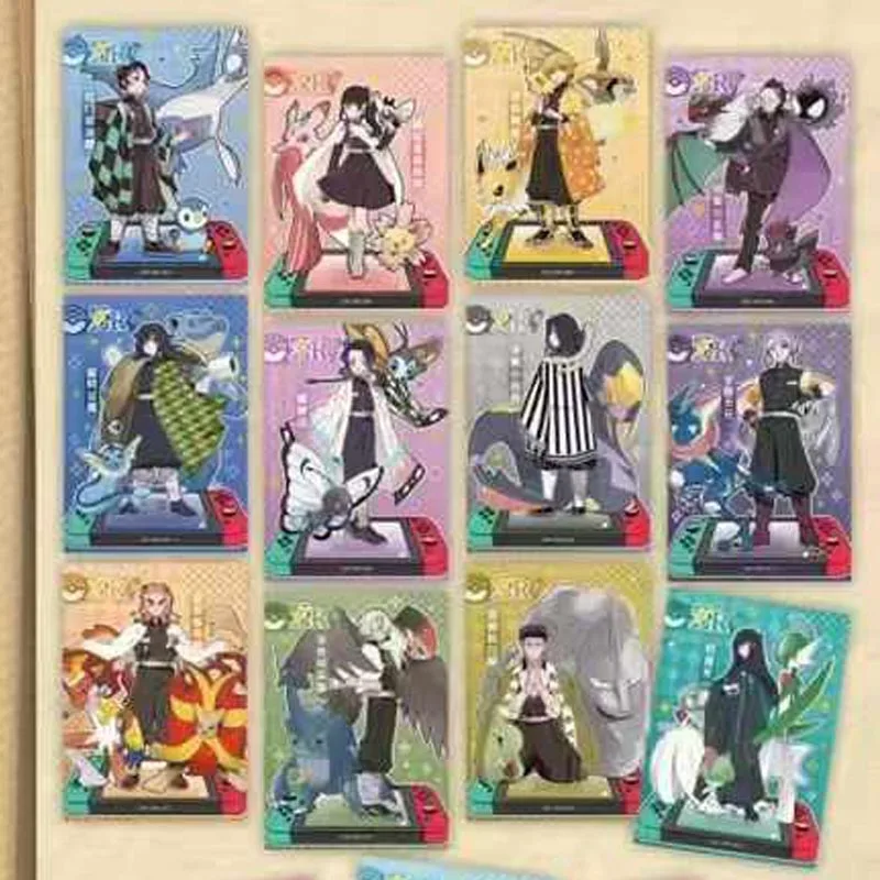 Big Sale Demon Slayer Cards Box ShenKa Wave1 Pack Original 1Case Board Games Playing Cards Rare Design