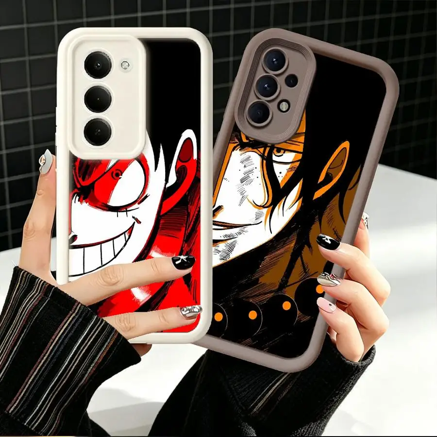 Anime One P-Piece Phone Cover Case for Samsung Galaxy A05A73 A15 A24 A12 A07 A35 A17 A06 A36 A11 A21s A14 A22 A50 A52 A13 A30