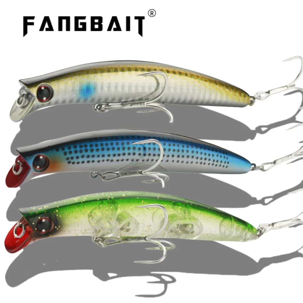 Плавающий гольян 90/110 мм 12/16 г, рыболовная приманка-поппер, воблер, искусственный пузырь, жесткая приманка для соленого морского силового мусора IMA Komomo II 90