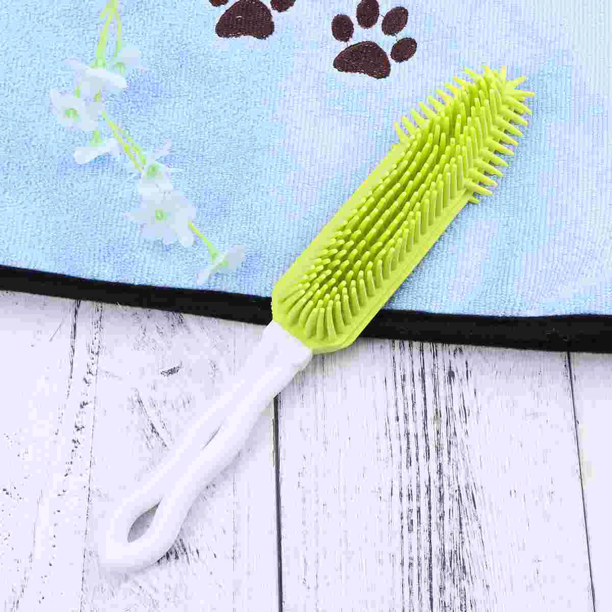 Multifunction Rubber Brush Pet Fur Hair Removal Brush Grooming and Lint Remover for Furniture and Clothes