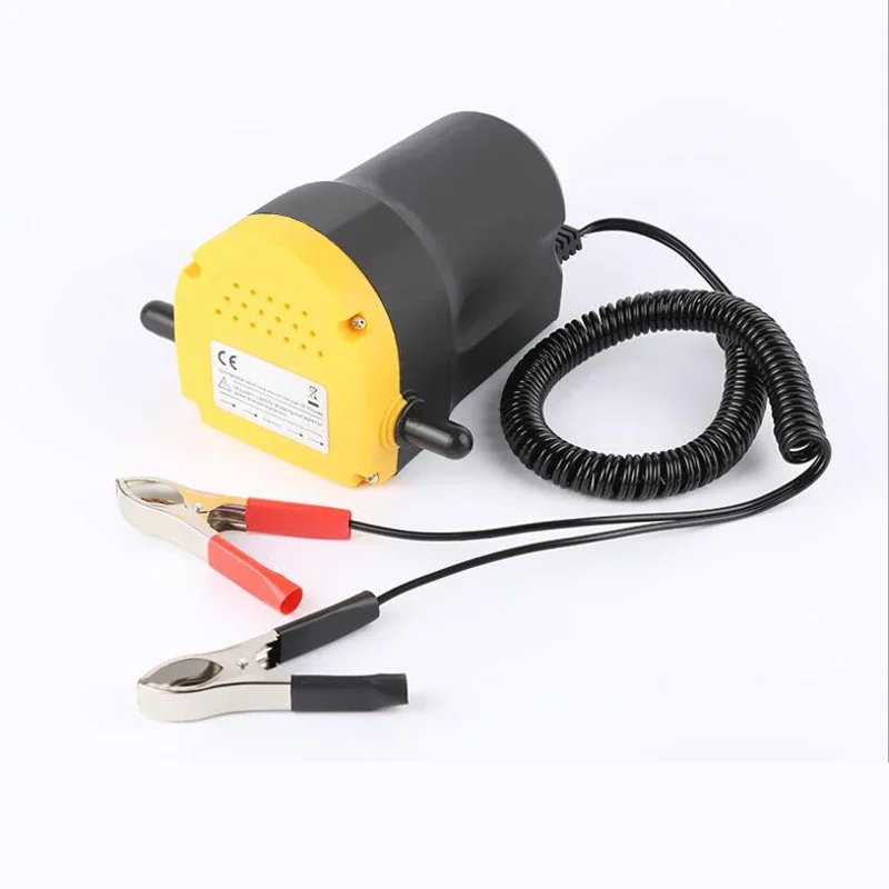 12V 60W Oil/crude Oil Fluid Sump Extractor Scavenge Exchange Transfer Pump Suction Transfer Pump + Tubes for Auto Car Boat Mot