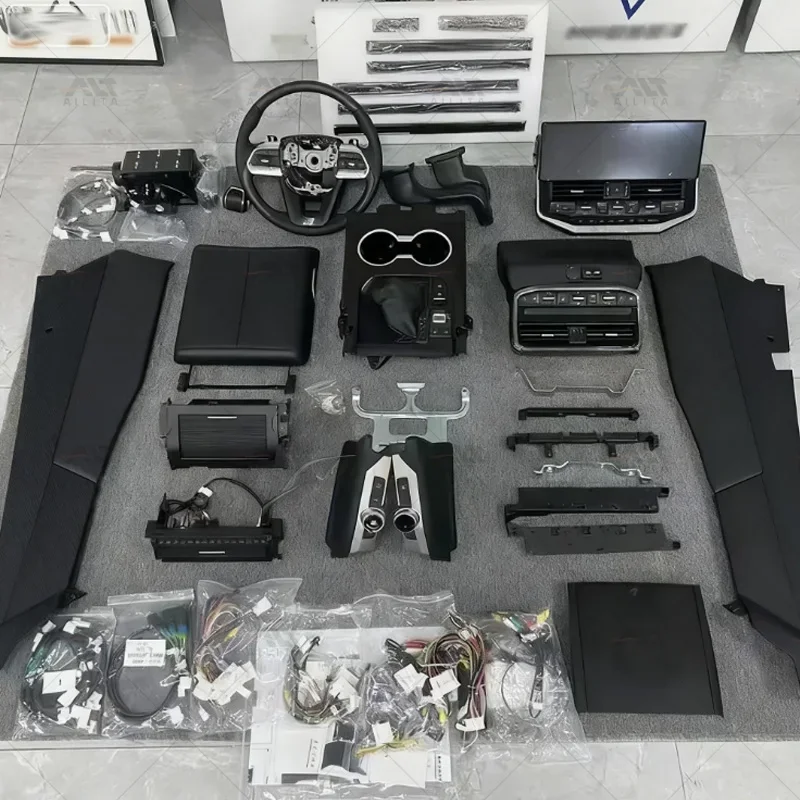 อุปกรณ์ตกแต่งภายในรถยนต์สไตล์ LC300 สำหรับ Land Cruiser 300 อัพเกรดจาก LC200 ปี 2008-2021 ขายดี