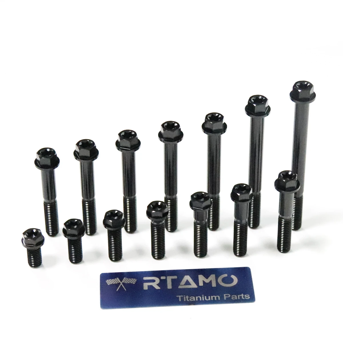 RTAMO Titanschraube M8X15/20/25/30/35/40/45/50/55/60/65/70/80/90 Flanschkopfschraube für Auto, Fahrrad, Motorrad, umgerüstet – Detail 6